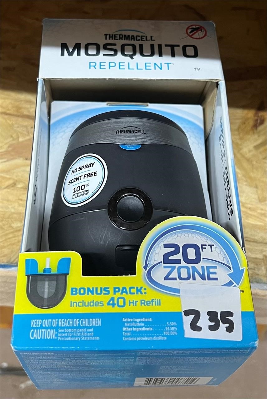 Thermacell Mosquito Repellent, 20ft Zone