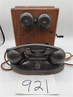 Antique Crank Phone (Kellog)