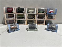 Box Lot of Oxford Brand Miniature Model Buses