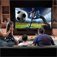 Projector Screen with Stand,150inch Indoor Outdoor