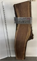 Slab of wood: walnut 9“ x 36“ x 1.5“