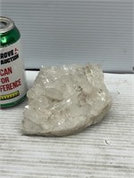 Clear quartz decorative rock