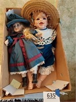Lot of 2 collector dolls