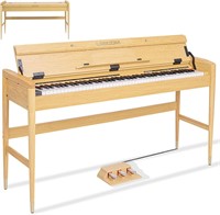 88-Key Wooden Digital Piano