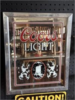 Coors Light Beer Sign