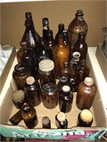 Brown bottles