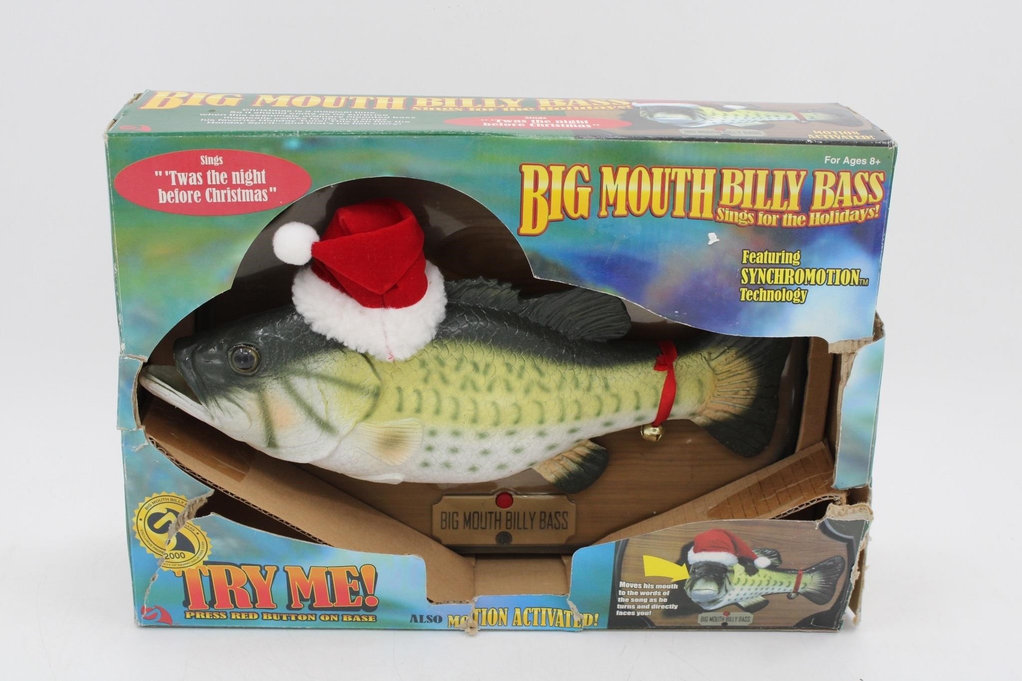 Vintage Big Mouth Billy Bass Singing Fish NIB