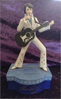 ELVIS PRESLEY PORCELAIN MUSIC BOX 1984 Limited