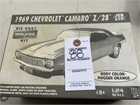 1969 Chevy Camaro Z/28 Die Cast Metal Kit