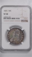 1825 Capped Bust Half NGC VF30