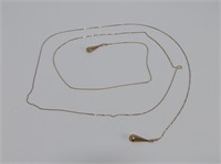 10K GOLD WRAP-A-ROUND NECKLACE