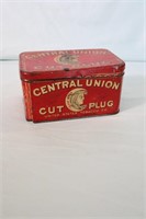 Antique Central Union Tobacco Tin