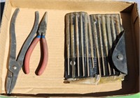 Small round file set, tools