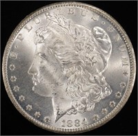 1884-CC MORGAN DOLLAR CH BU