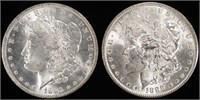 1885-O & 1888 MORGAN DOLLARS BU