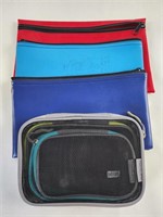Lot Of Storage Pouches & Banker Bags