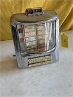 Vintage chrome jukebox