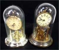 (2) Vintage Elgin & Forestville Anniversary Clocks