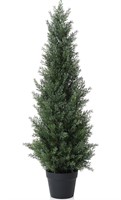 $73 3FT Artificial Cedar Topiary Trees