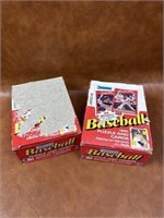 Two Boxes 1990 Donruss Leaf Sealed Baseball