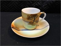 Noritake China Teacup and Saucer