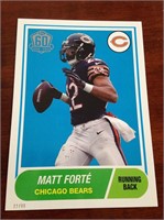 2015 Topps Matt Forte Chicago Bears 60th Anniversa