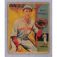 1935 Diamond Stars Rick Ferrell Hof