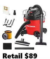 CRAFTSMAN  6-Gallons Corded Wet/Dry Vacuum