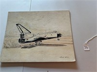 Space Shuttle Drawing