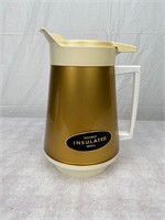 Vtg West Bend Thermo-Serv Gold Coffee Carafe