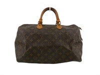 Louis Vuitton Monogra Speedy 35 Hand Bag