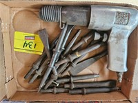 AIR CHISEL WITH BITS