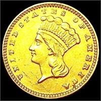 1883 Rare Gold Dollar UNCIRCULATED