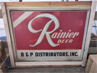 Rainier Beer Sign