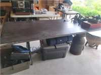 Large Metal Folding Table