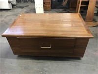 Mid-century mahogany coffee table