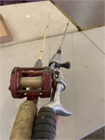 Vintage rods and reel