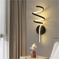 Spiral LED Wall Light 3-Color Dimming (19in)