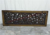 Architectural Style Wall Decor ~ Resin w/ Cracking