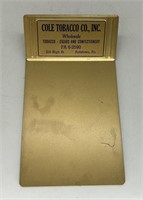 Early Cole Tobacco Co Inc Pottstown, PA Clipboard