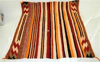Vintage Native American Navajo Weaving Rug