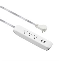 HDX 15ft. 16/3  3 Outlet  2 USB Ext. Cord