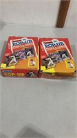 2 boxes of Donruss MLB POP UP CARDS