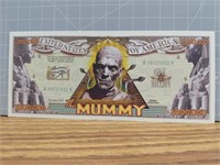 Mummy banknote