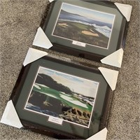 Framed Golf Course Pictures New
