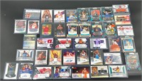40 Signed Basketball Cards - Some Numbered