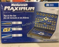 Mastercraft 86 Piece Tap & Die Set