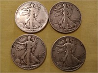 Silver Walking Liberty Half Dollars $2 FV