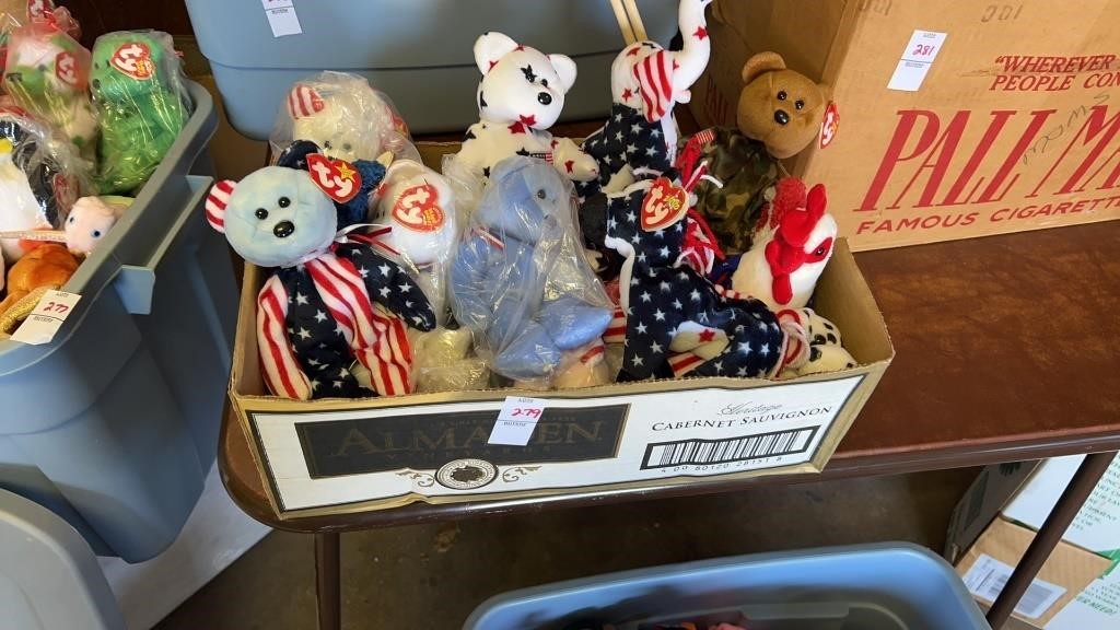 Beanie Babies Patriot assortment