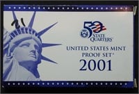 2001 US Mint Proof Set MIB